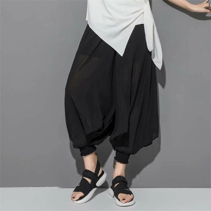 新品未使用 変形パンツ サルエルパンツ ゆったりパンツ 大きめ フリー 個性的 1.jpg