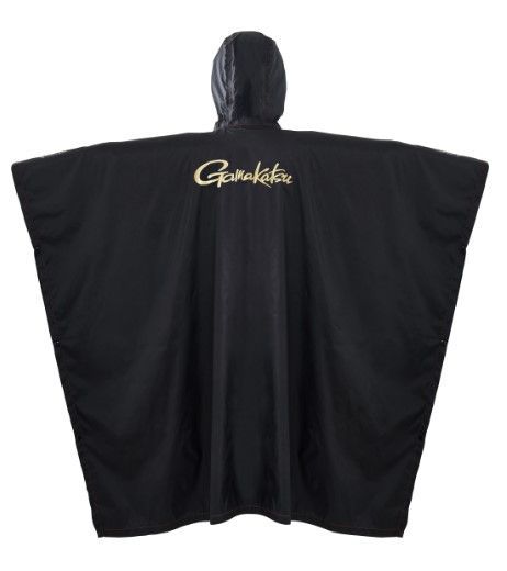 がまかつ レインウェア GM3710 レインポンチョ ブラック フリーサイズ