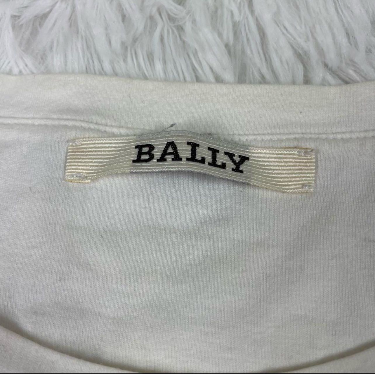 美品 BALLY 半袖tシャツ 銀座2011年 限定モデル 入手困難 L相当 白 