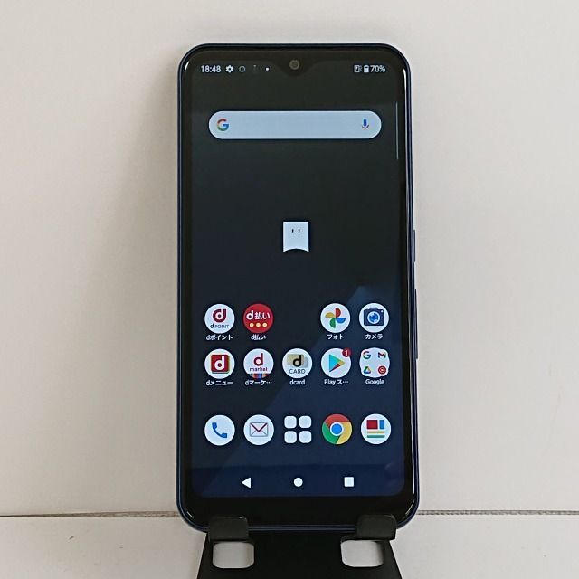 arrows We F-51B docomo ネイビー 送料無料 本体 c03099