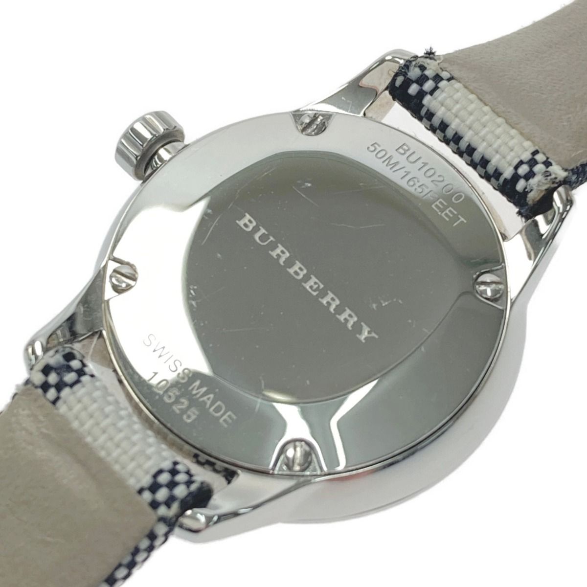 BURBERRY バーバリー ザ・クラシックラウンド チェック柄 BU10200