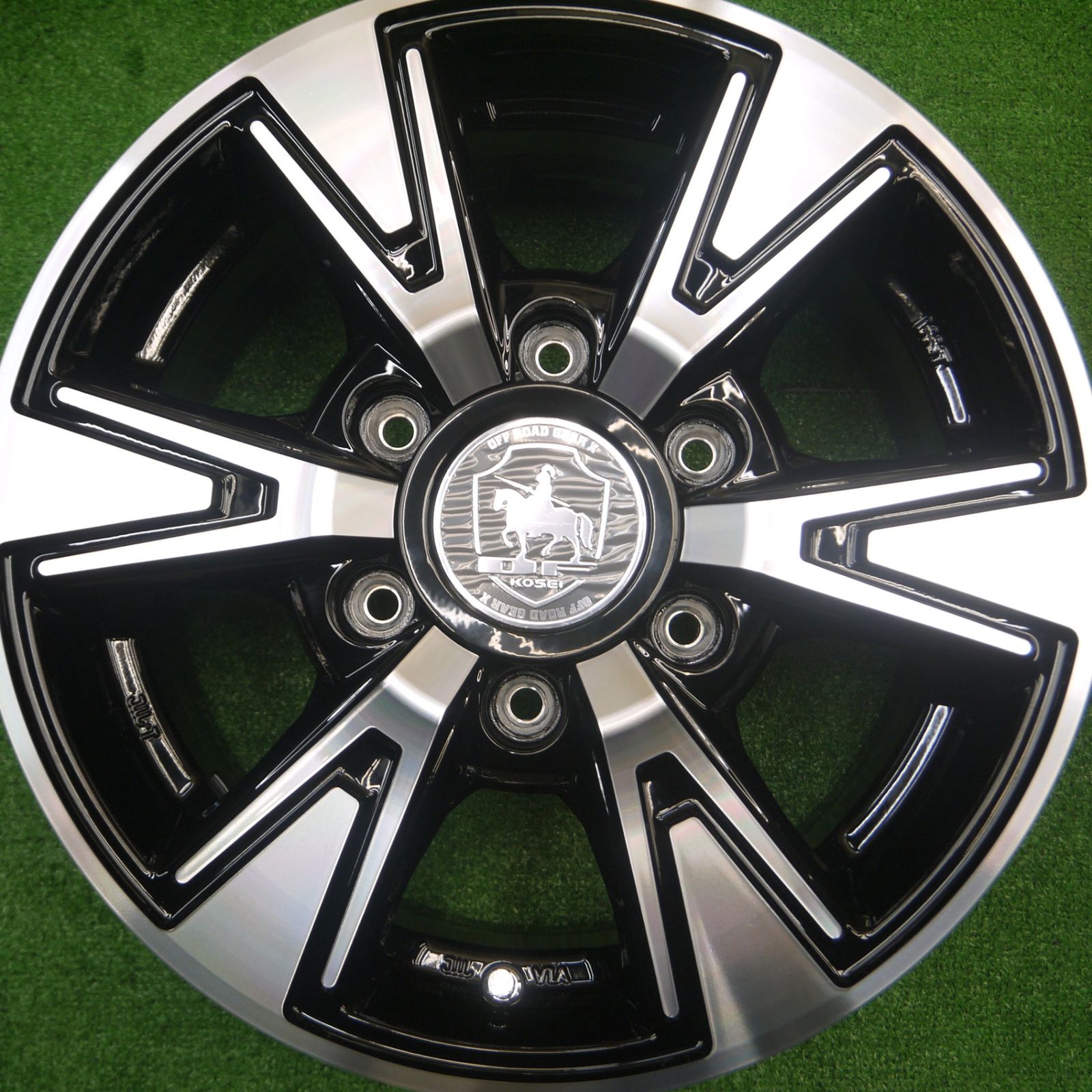 送料無料* 未使用☆BAREROCK DD OFF ROAD GEAR X KOSEI ホイール 15