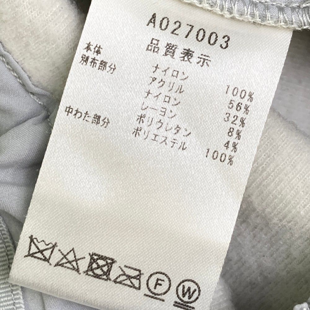 サイズ：48 ARCHIVIO アルチビオ 切替中綿パンツ グレー系