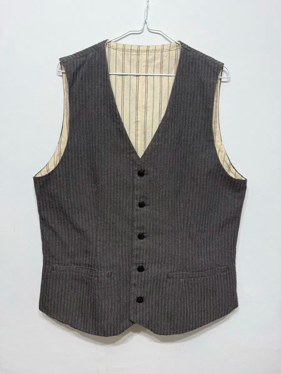 ORGUEIL オル クラシック ヘリンボーン ベスト ベスト 42サイズ