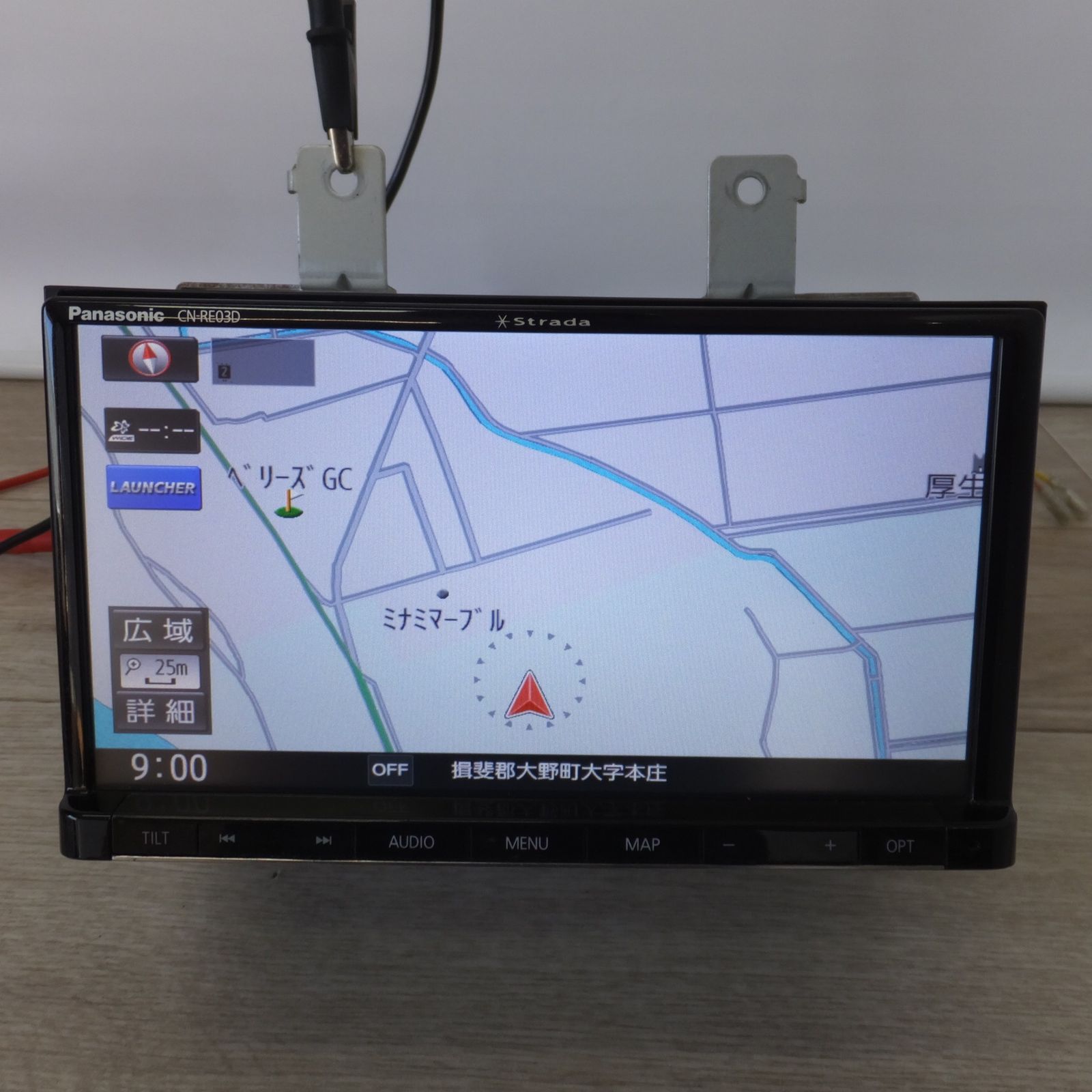 パナソニック Panasonic SDカーナビステーション Strada CN-RE03D 8