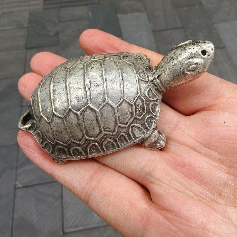 銅 細工 茶道具 招財進宝 納福 長寿亀 茶台茶寵 装飾品 工芸