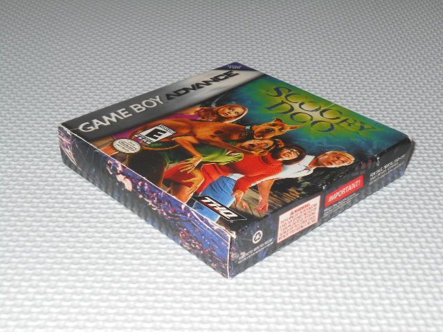 GBA★SCOOBY DOO 海外版 端子清掃済み ポスター付 GBA☆SCOOBY DOO 海外版 端子清掃済み ポスター付