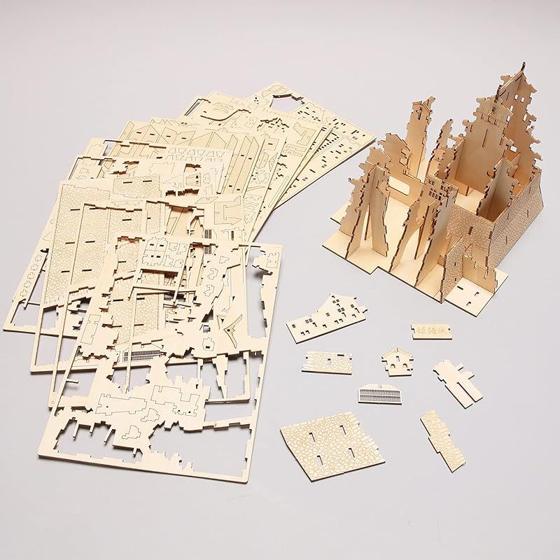 ki-gu-mi 姫路城 - 小学生 から 大人 まで 楽しめる 木製 3D
