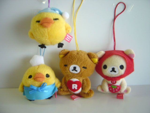 ♯Gvm25BTリラックマハッピーマスコット全7種