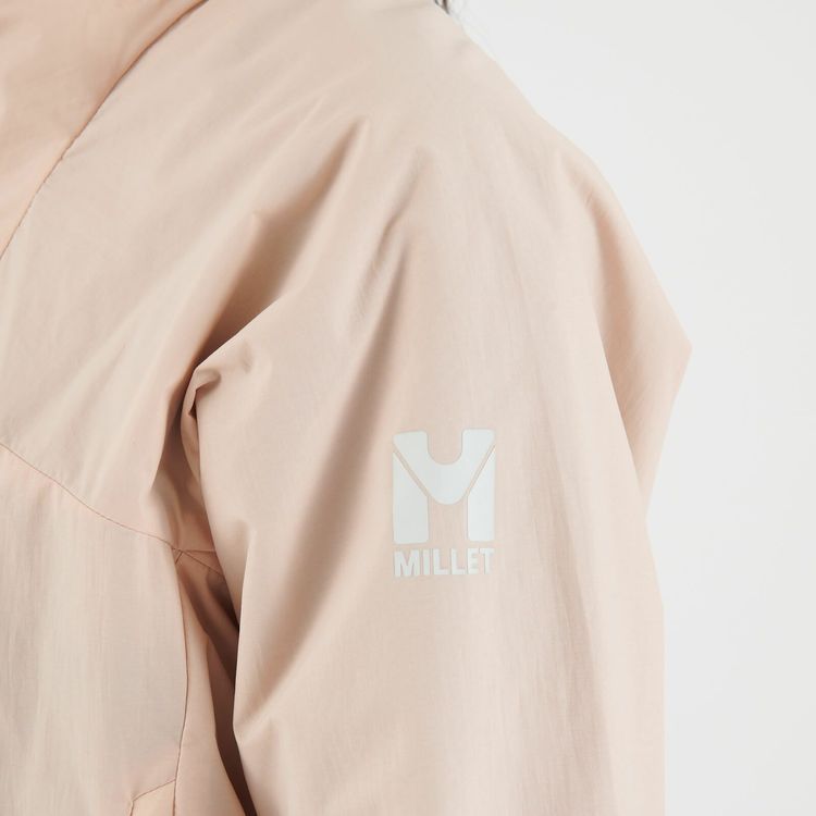 【最短翌日配送】 ミレー MILLET レディース ブリーズバリヤー II ラインド ジャケット MIV02137 防風性 撥水性 起毛メッシュ 軽量