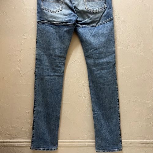 JieDa ジエダ 19AW 2WAY DENIM PANTS USED ユーズド加工デニムパンツ ライトブルー size1 Jie-19W-PT04-B タグ付き【代官山06】