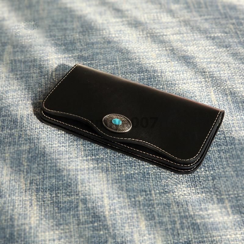 長財布 メンズ レディース 財布 レザー お札入れ 牛革 牛皮 レトロ