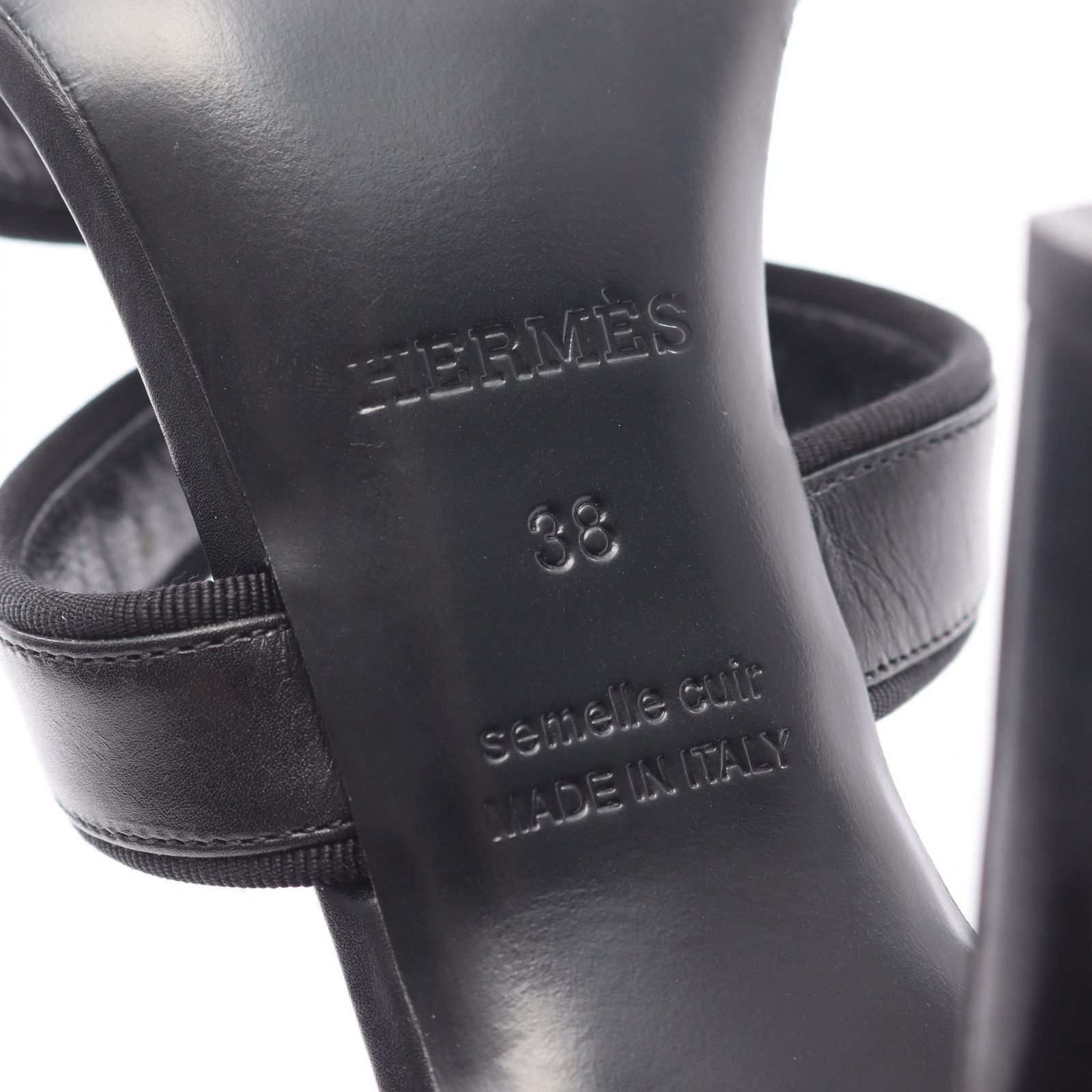 エルメス HERMES サンダル コリエドシアン レザー サンダル レディース