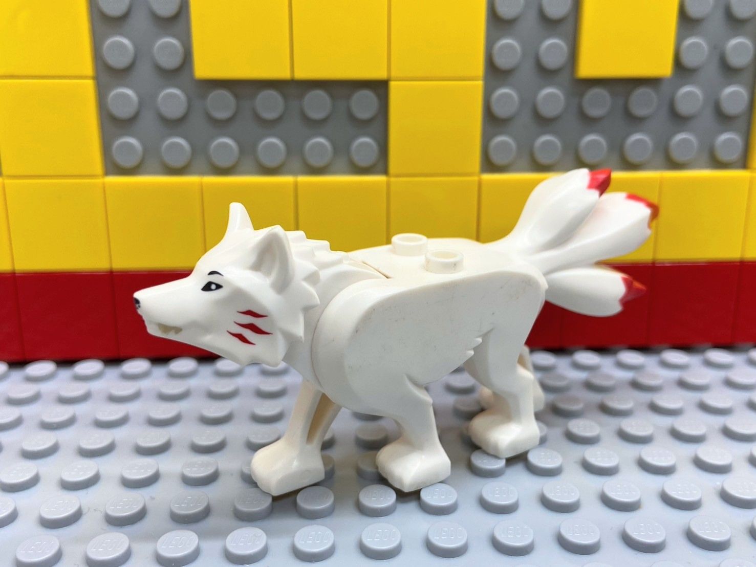 ☆ニンジャゴー☆ レゴ ミニフィグ 狼 オオカミ 人形 レガシー アキタ 