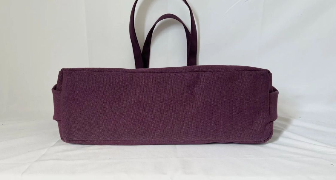 サイドポケット 大きめトートバッグ