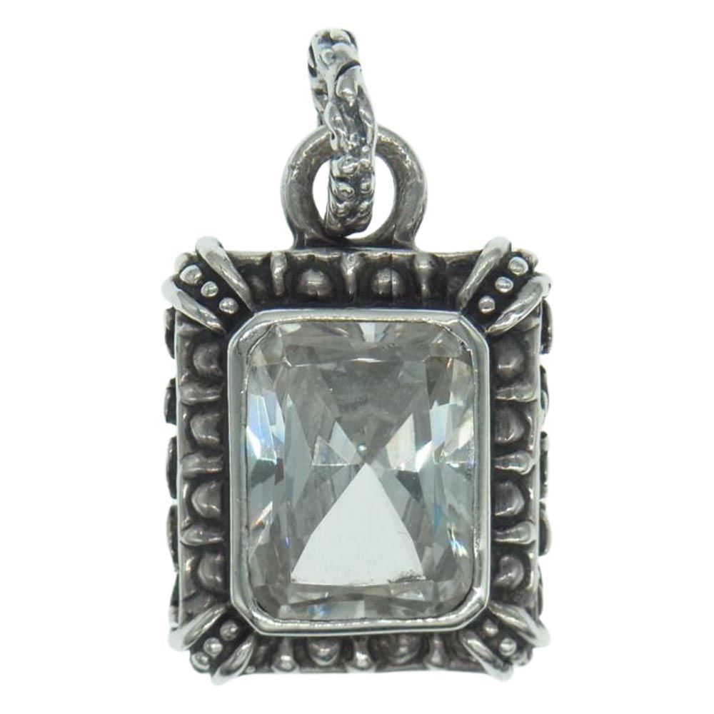 ROYAL ORDER ロイヤルオーダー ペンダントトップ GOD SQUARE PENDANT ゴッド スクエア ペンダント シルバー系【中古】