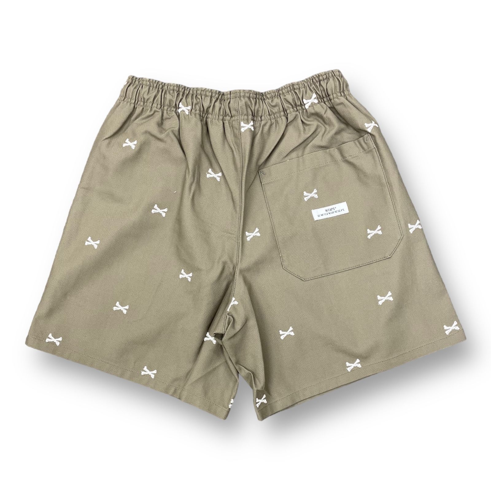 パンツ WTAPS 2022SS SEAGULL 03 SHORTS GREIGE M WTAPS 22SS SEAGULL 03 SHORTS CROSSBONE