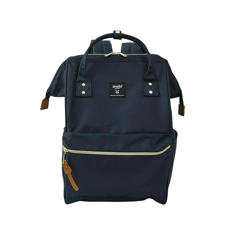 [アネロ] 口金 リュック (R)/A4 口金/撥水/多収納/PC収納 CROSS BOTTLE ATB0193Z ネイビー 0