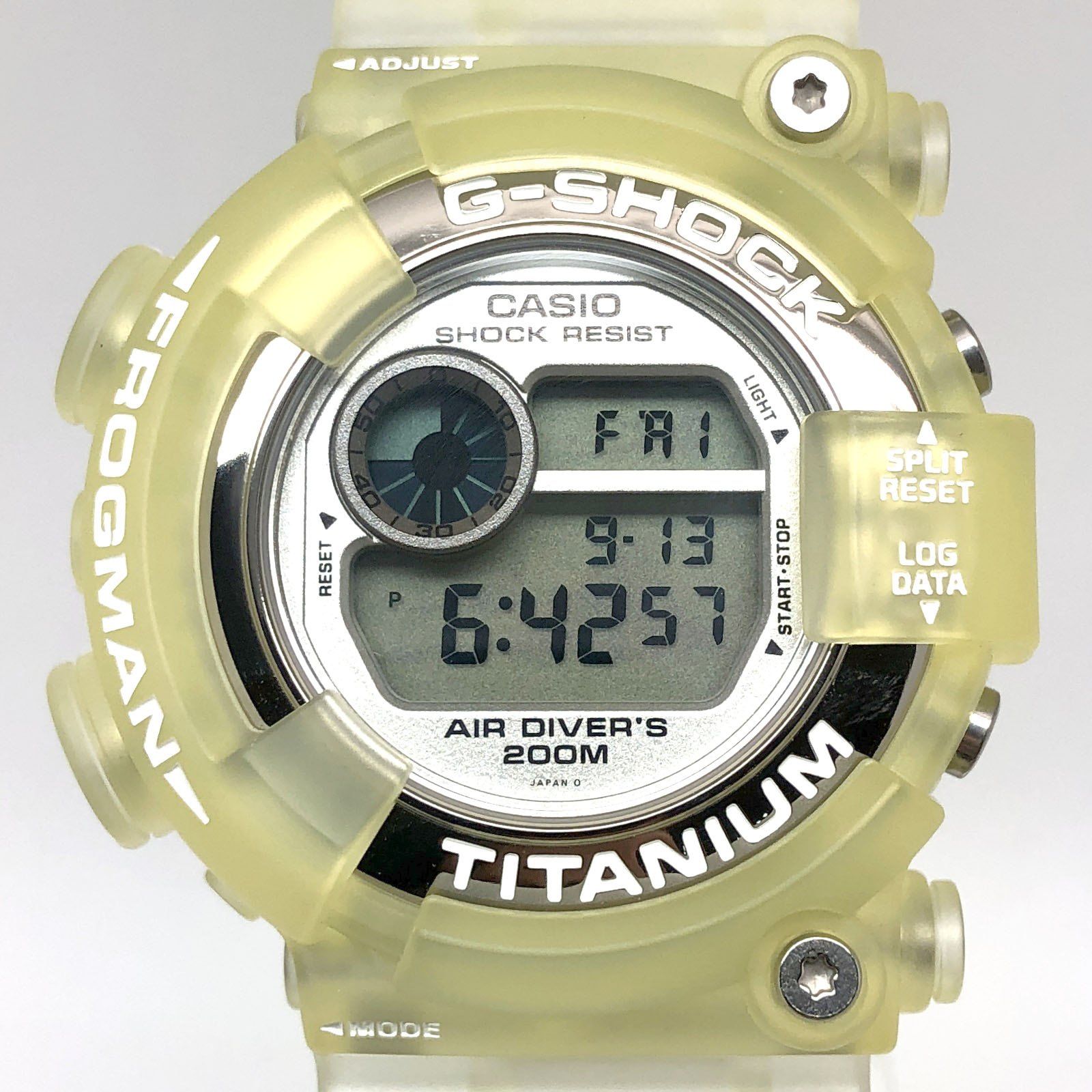 G-SHOCK ジーショック DW-8201WC-7T FROGMAN W.C.C.S. フロッグマン 
