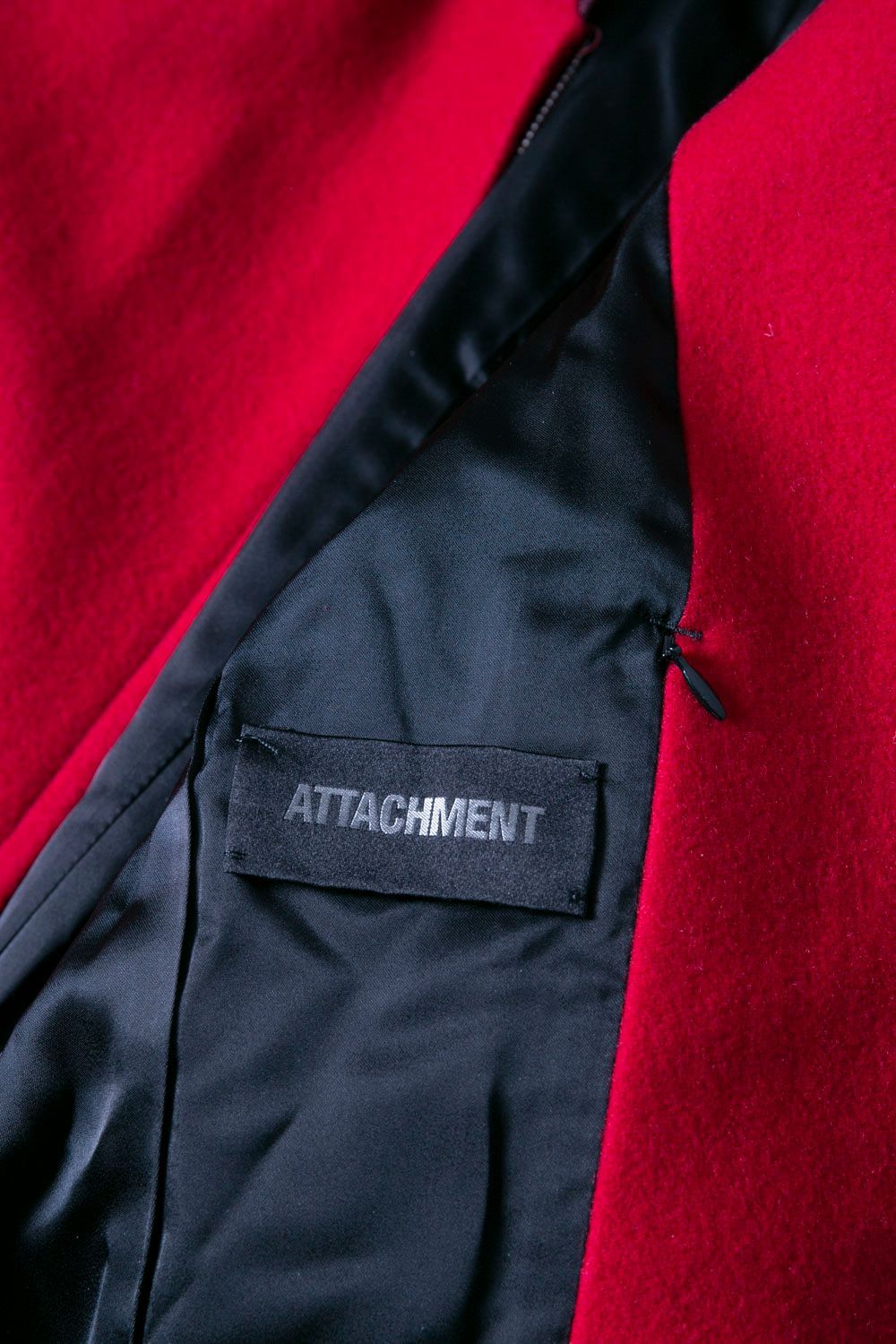 ATTACHMENT/アタッチメント　ヘビーメルトンレザースタジャン ATTACHMENT アタッチメント ヘビーメルトン レザー スタジャン