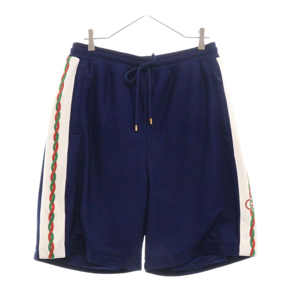 GUCCI (グッチ) SIDELINE SHORT PANTS サイドライン メッシュ ショーツ
