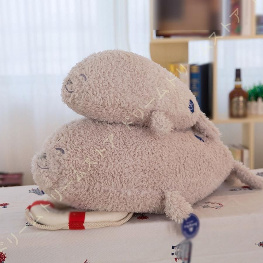ふわもち 抱き枕 ぬいぐるみ 特大 あざらし キャラクター 大きい かわいい ぬいぐるみ 特大 ビック 抱きまくら 抱きぐるみ ギフト プレゼント ギフト 父の日
