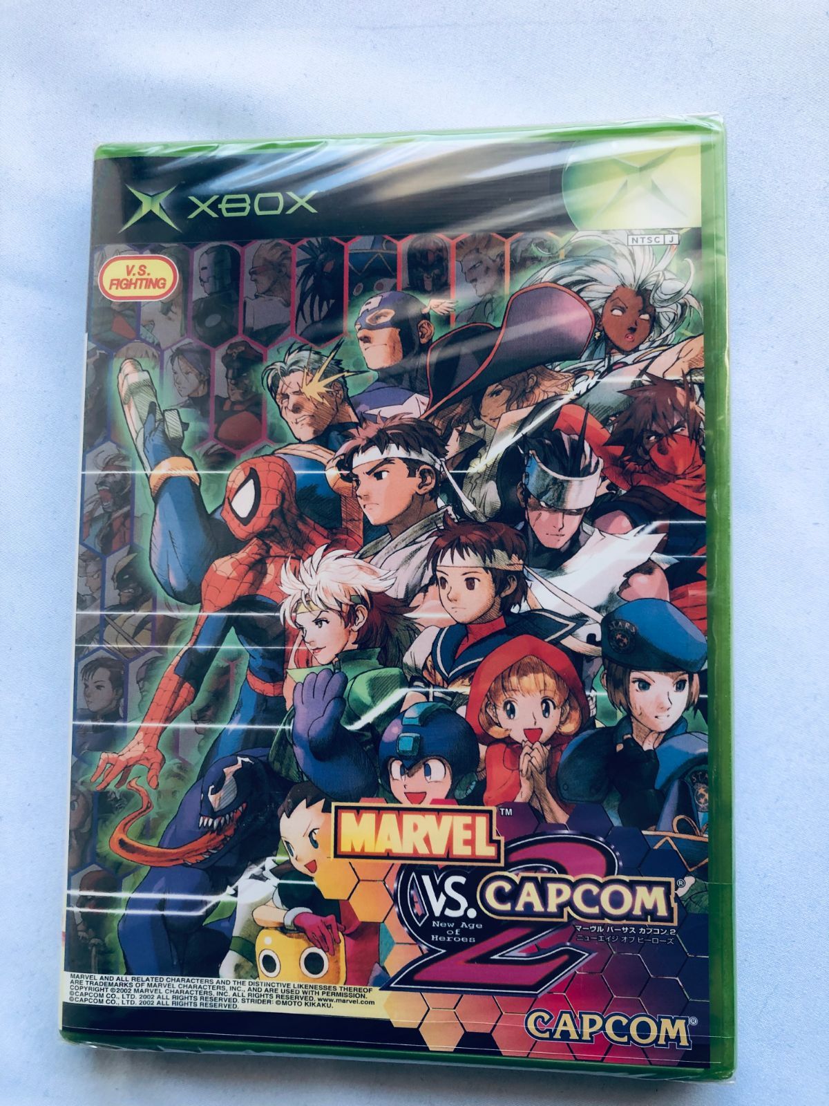 XBOX MARVEL VS. CAPCOM 2 SEALED Unopened MARVEL VS. CAPCOM2 New Age of Heroes