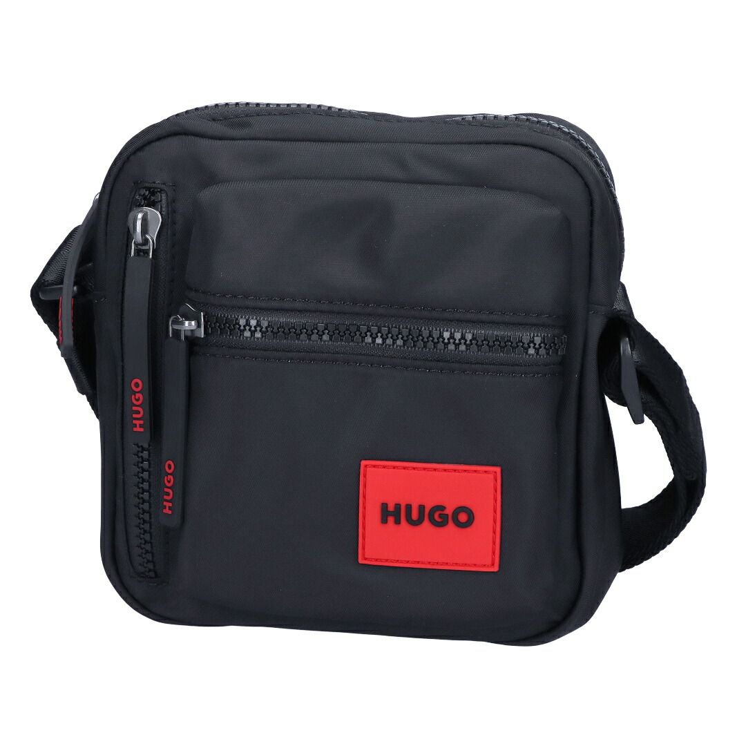 ✨新品未使用✨HUGOBOSS ショルダーバッグ クロスボディバッグ 赤 黒 ✨新品未使用✨HUGO ショルダーバッグ クロスボディバッグ 赤 黒