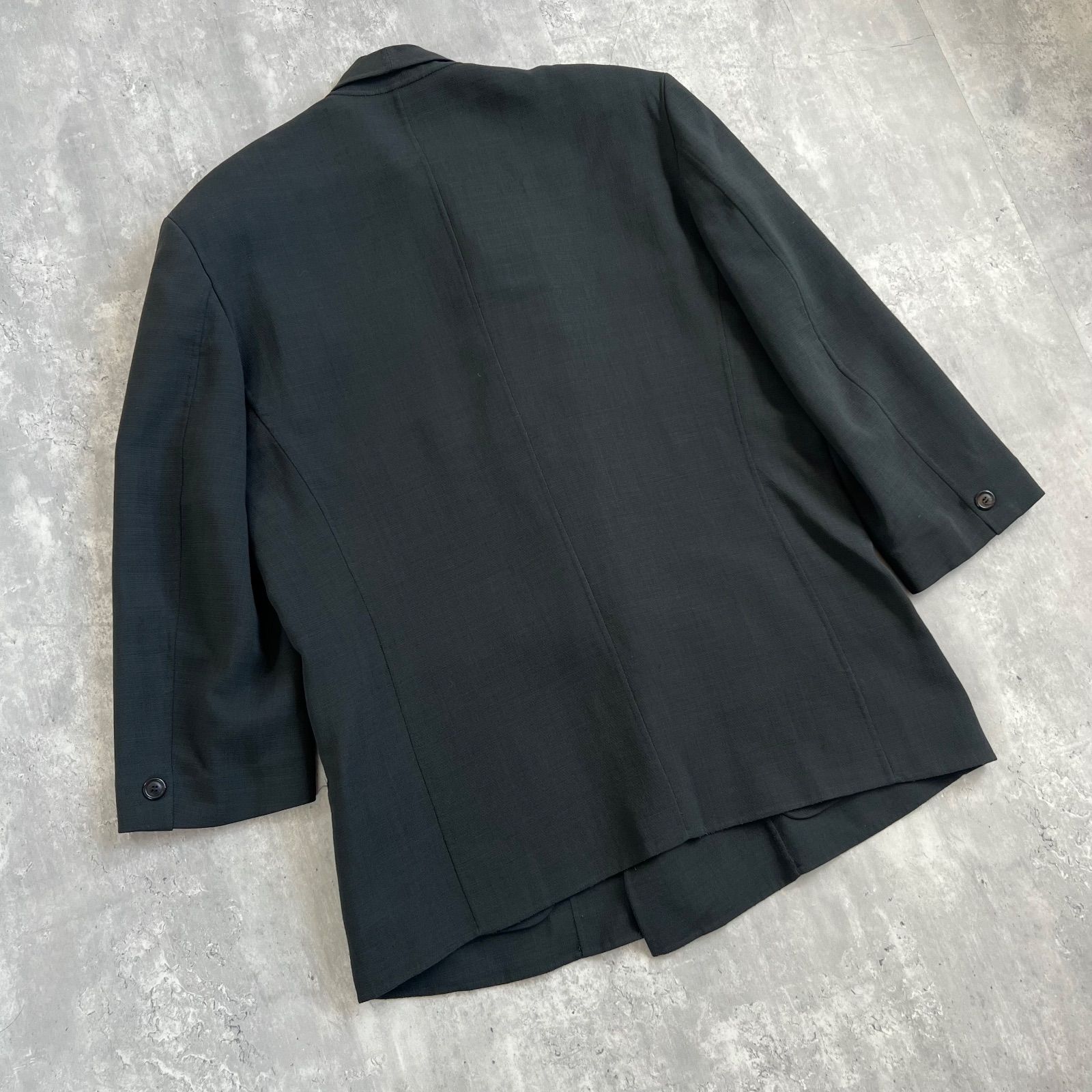 Fd012 90s ISSEY MIYAKE MEN イッセイミヤケメン アーカイブ 変形ショールカラー ウールジャケット ME23-FD012 Mサイズ ...