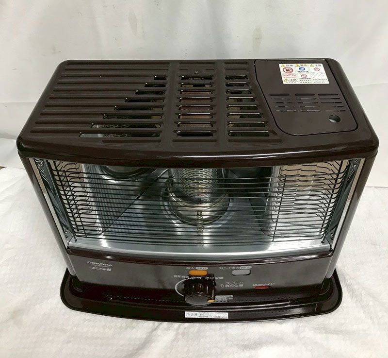 北見市発】コロナ CORONA 自然通気形開放式石油ストーブ RX-2218Y 2018