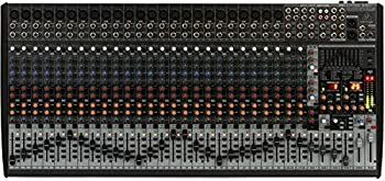 【-非常に良い】Behringer アナログミキサー 32ch 高品質FXを2系統搭載 高品質マイクプリ ブリティッシュEQ FBQ機能 9バンドEQ SX3242FX ブラック