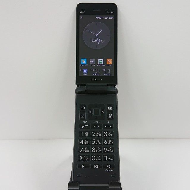 GRATINA KYF42 au ブラック 送料無料 本体 c10195