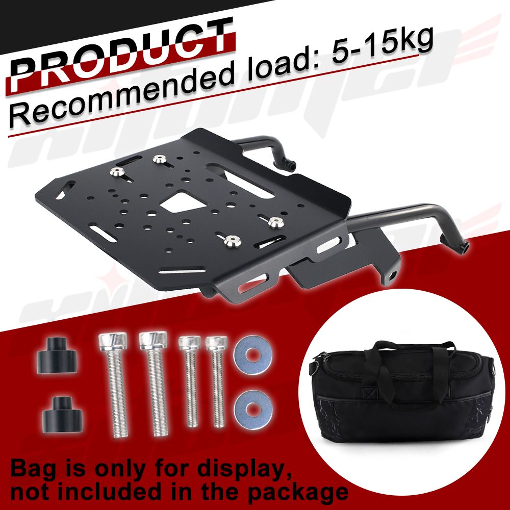 バイク 二輪 リア ラゲッジ ラック ~ APRILIA TUAREG 660用 トップケース シェルフ ホルダー キャリア ラゲッジ ホルダー ブ