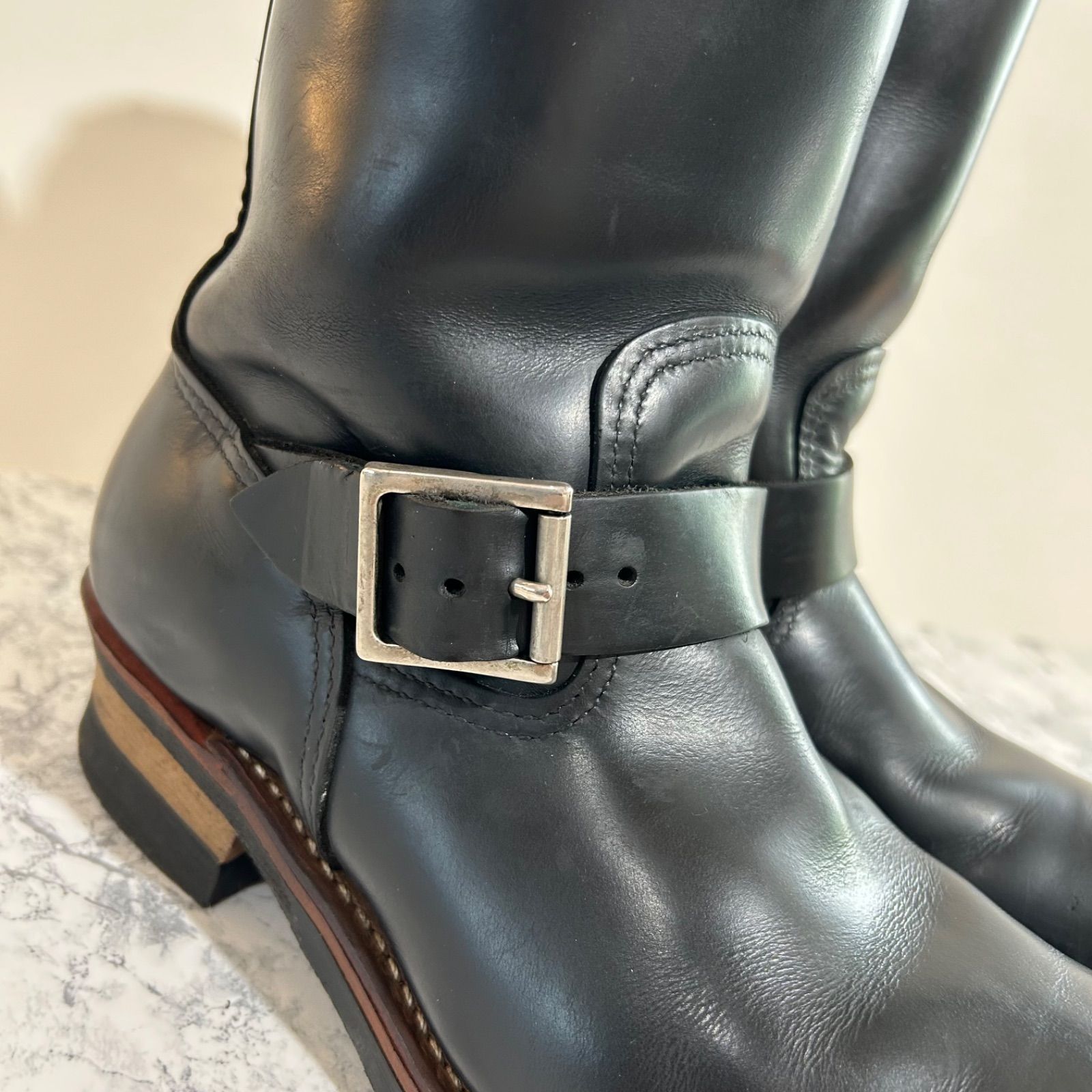 廃盤】 RED WING レッドウィング エンジニアブーツ ブラック 黒
