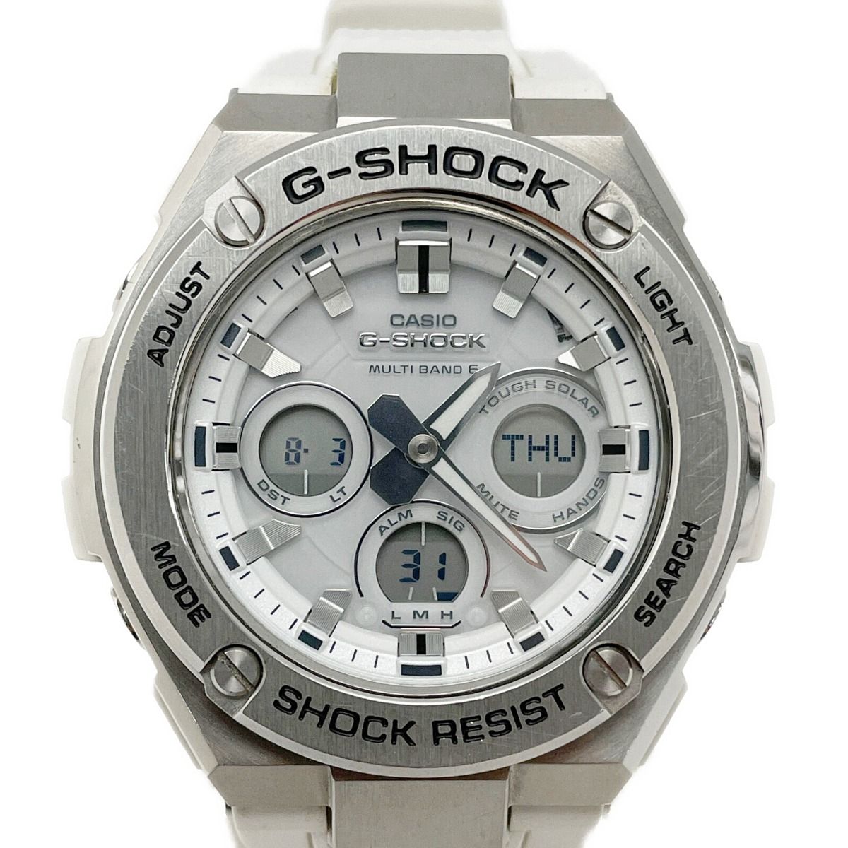 CASIO カシオ G-SHOCK デジアナウォッチ GST-W310-7AJF ホワイト