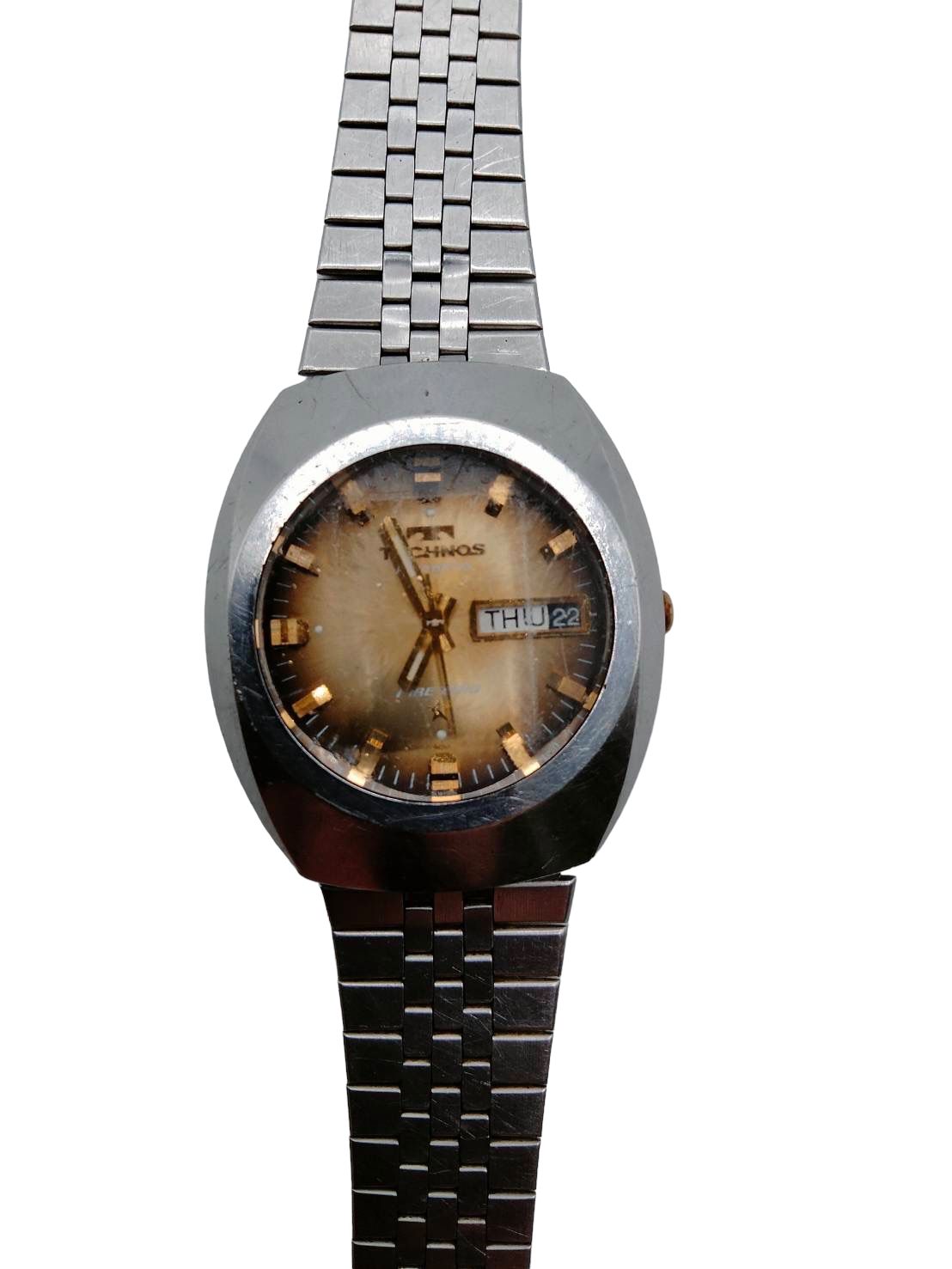 正規品TECHNOS FIRE BIRD 自動巻 メンズ 腕時計 - メルカリ