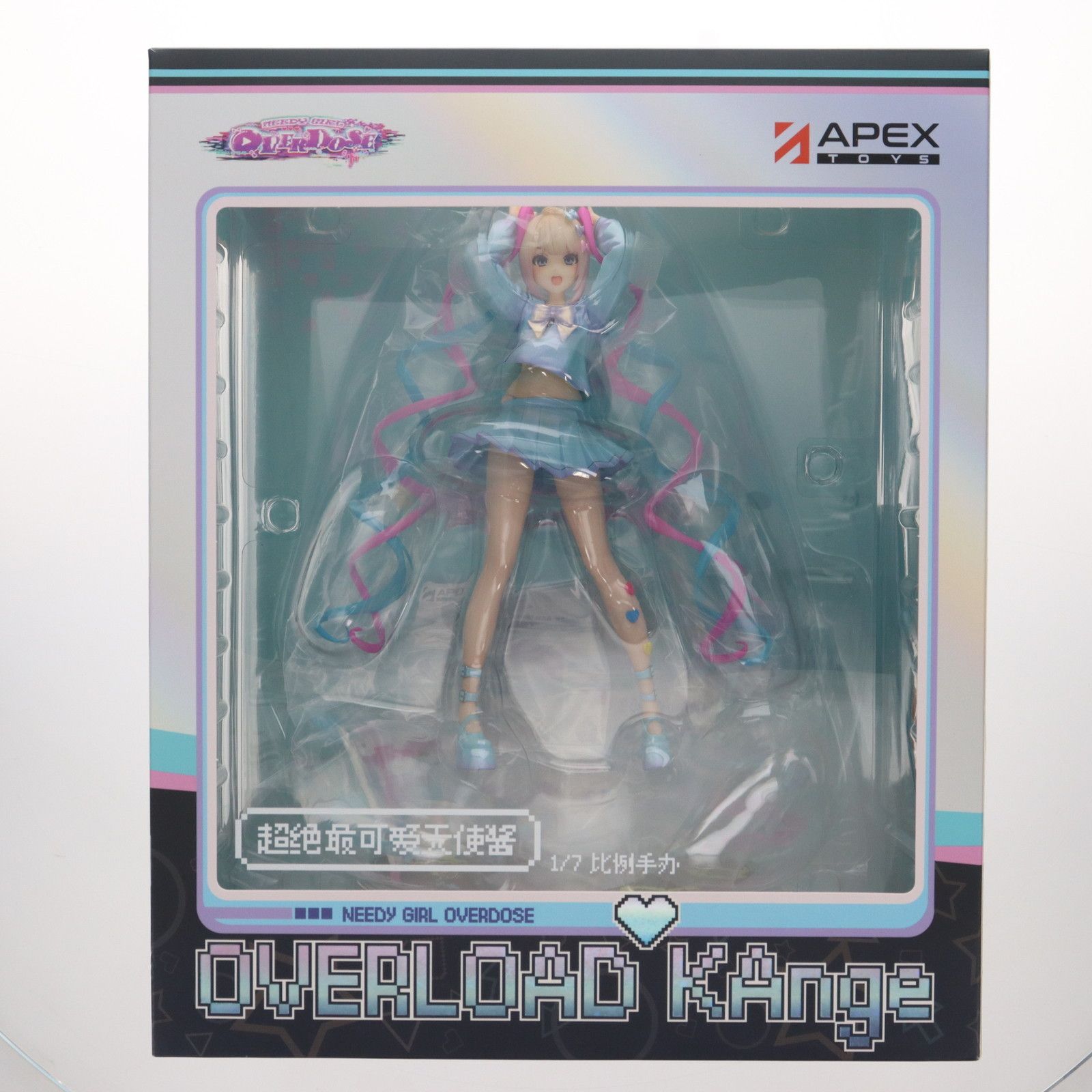 中古】APEX 東京フィギュア 超絶最かわてんしちゃん 1/7 未開封品 