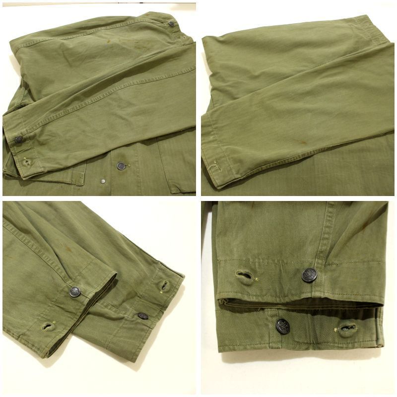 40s US Army ヘリンボーン　13スター　レアサイズ 40s USA製 vintage U.S.ARMY M-43 13スターボタン HBT