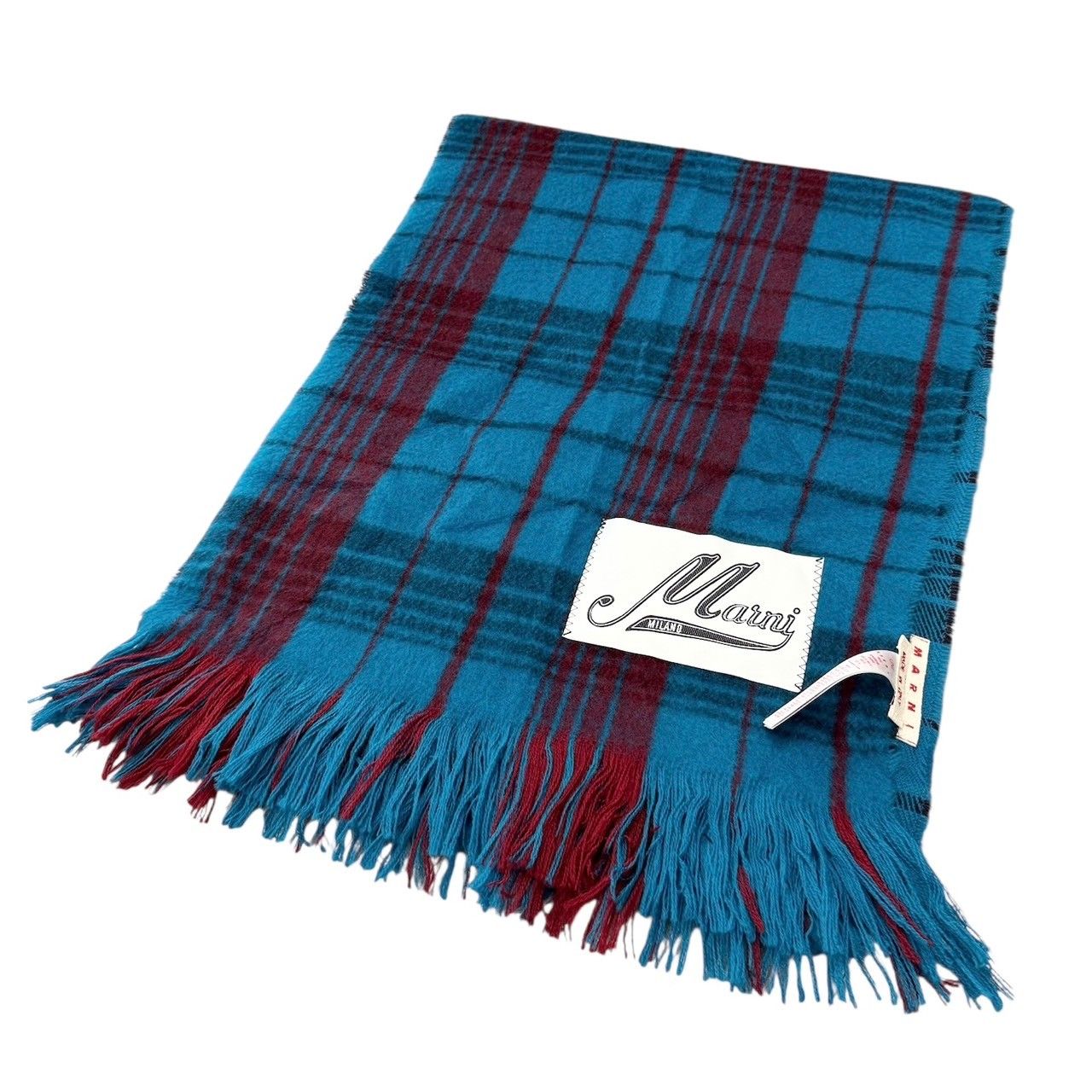 FUJI / Mohair Long Stole / 24AW /マフラー マフラー ストライプ