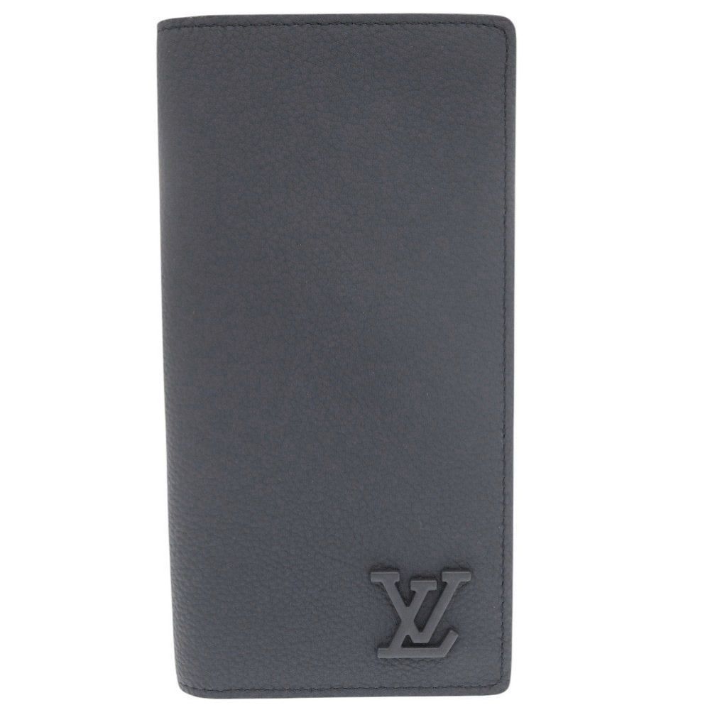 ルイ ヴィトン ポルトフォイユ ブラザ NM LV アエログラム M81810 IC マリーヌ 長財布 LV 1176 LOUIS VUITTON