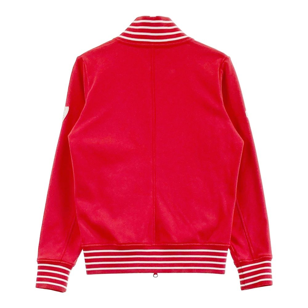 サイズ：M BEAMS GOLF ビームスゴルフ  PURPLE LABEL ジップジャケット  レッド系 [240001330611] ゴルフウェア レディース ストスト サイズ：M BEAMS GOLF ビームスゴルフ PURPLE LABEL ジップ
