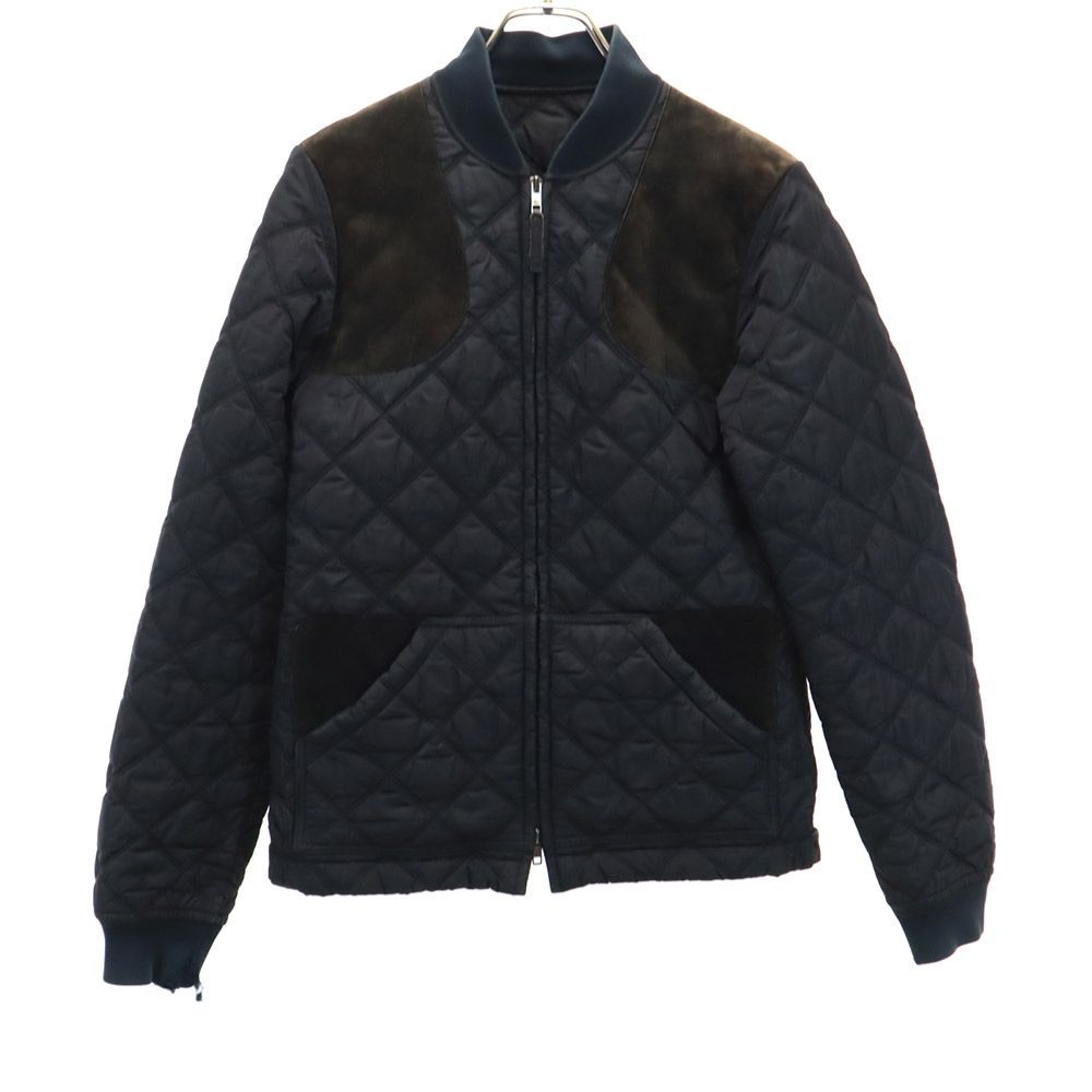 グッチ イタリア製 キルティングジャケット 44 ブラック GUCCI