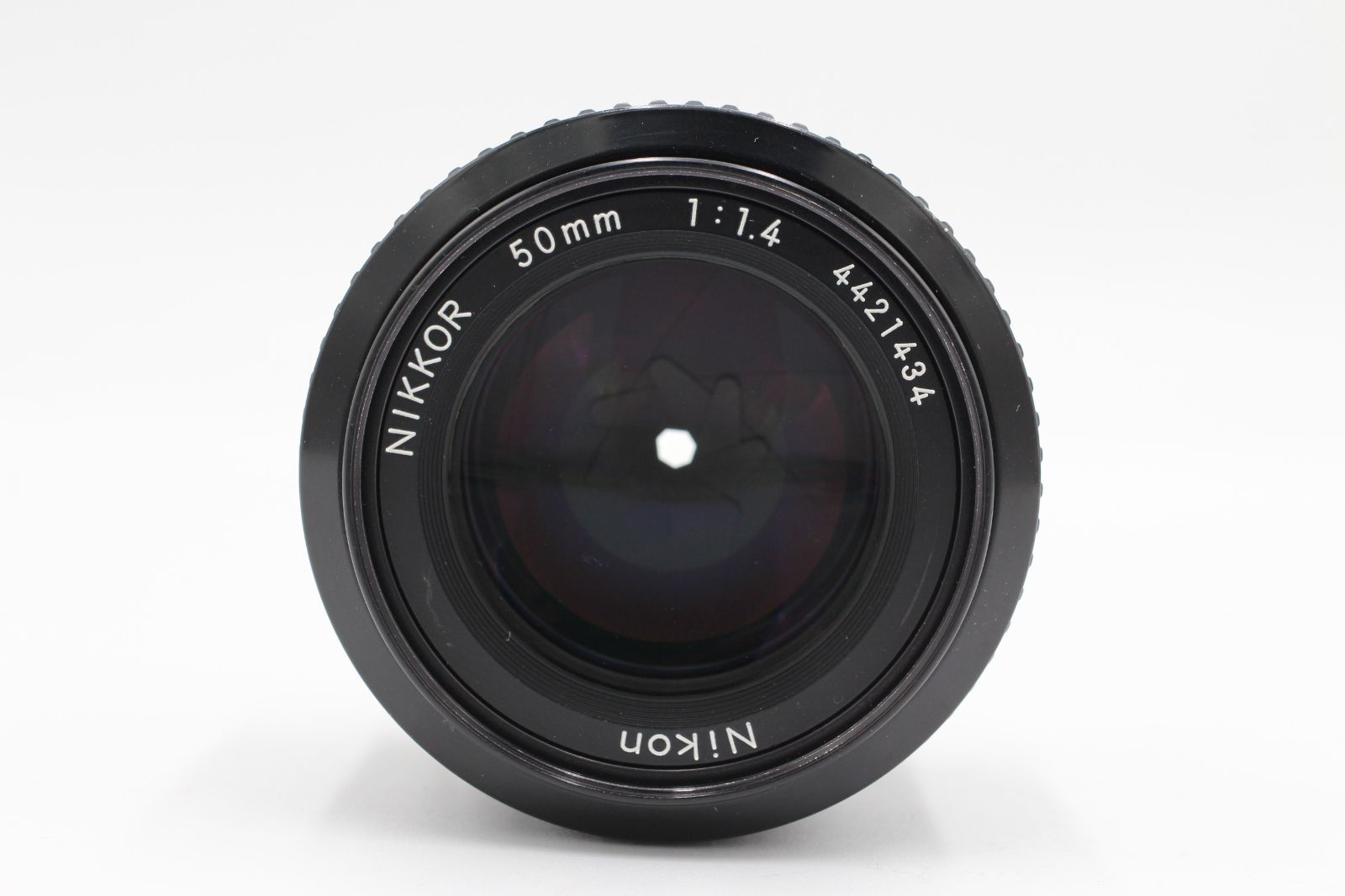 □ Nikon ニコン NIKKOR 標準 単焦点 レンズ 50mm 1:1.4 フード HS-7