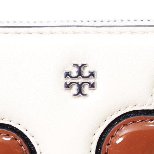 トリーバーチ 長財布 TORY BURCH レザー エマーソン お花 アップリケ