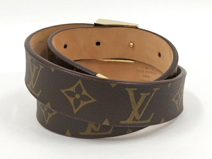 LOUIS VUITTON ダミエ サンチュール キャレ ベルト ルイヴィトンサン