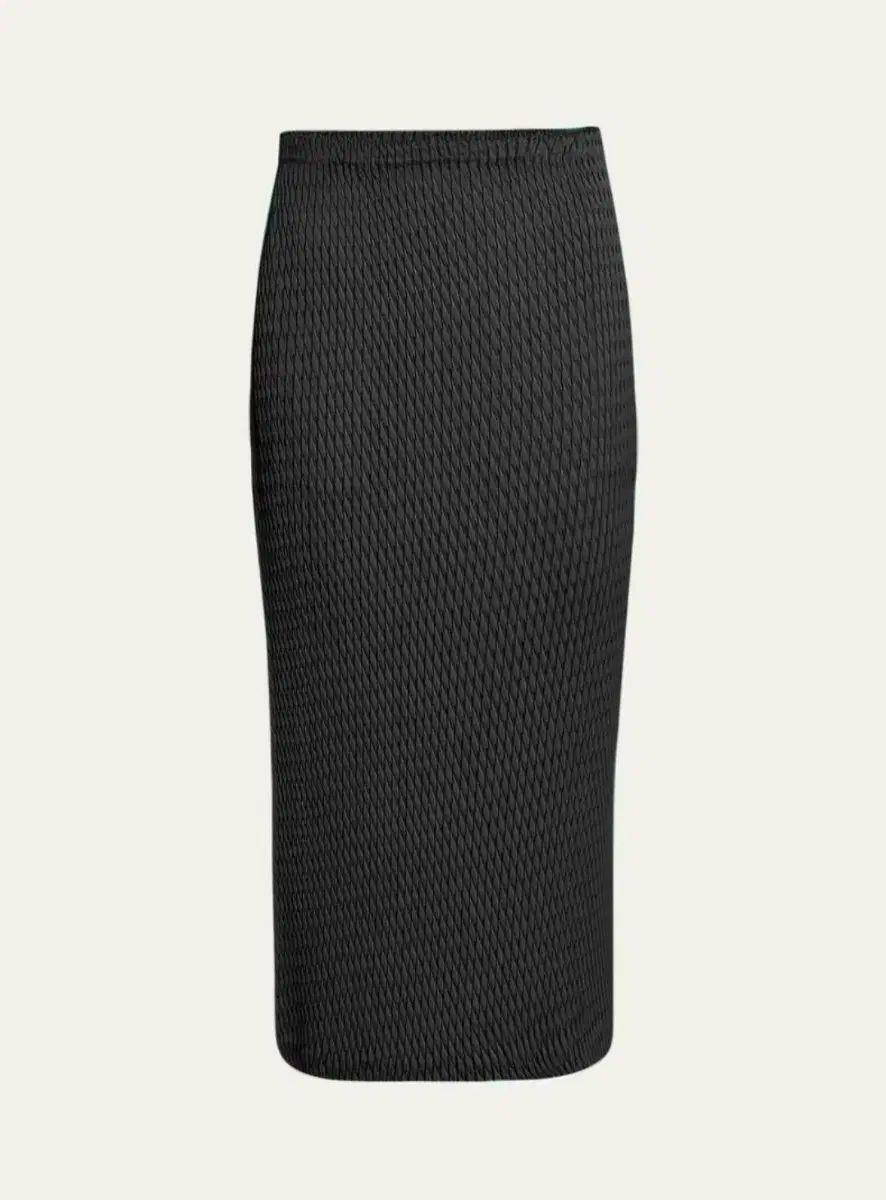 ISSEY MIYAKE(イッセイミヤケ) スリック 黒 スカート - メルカリ