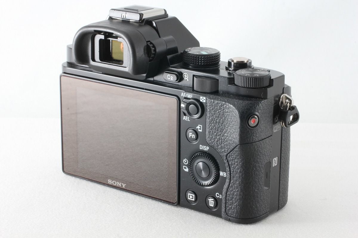 ソニー Sony α 7 ILCE ボディ ブラック 僅か2908ショット ストラップ付 48639