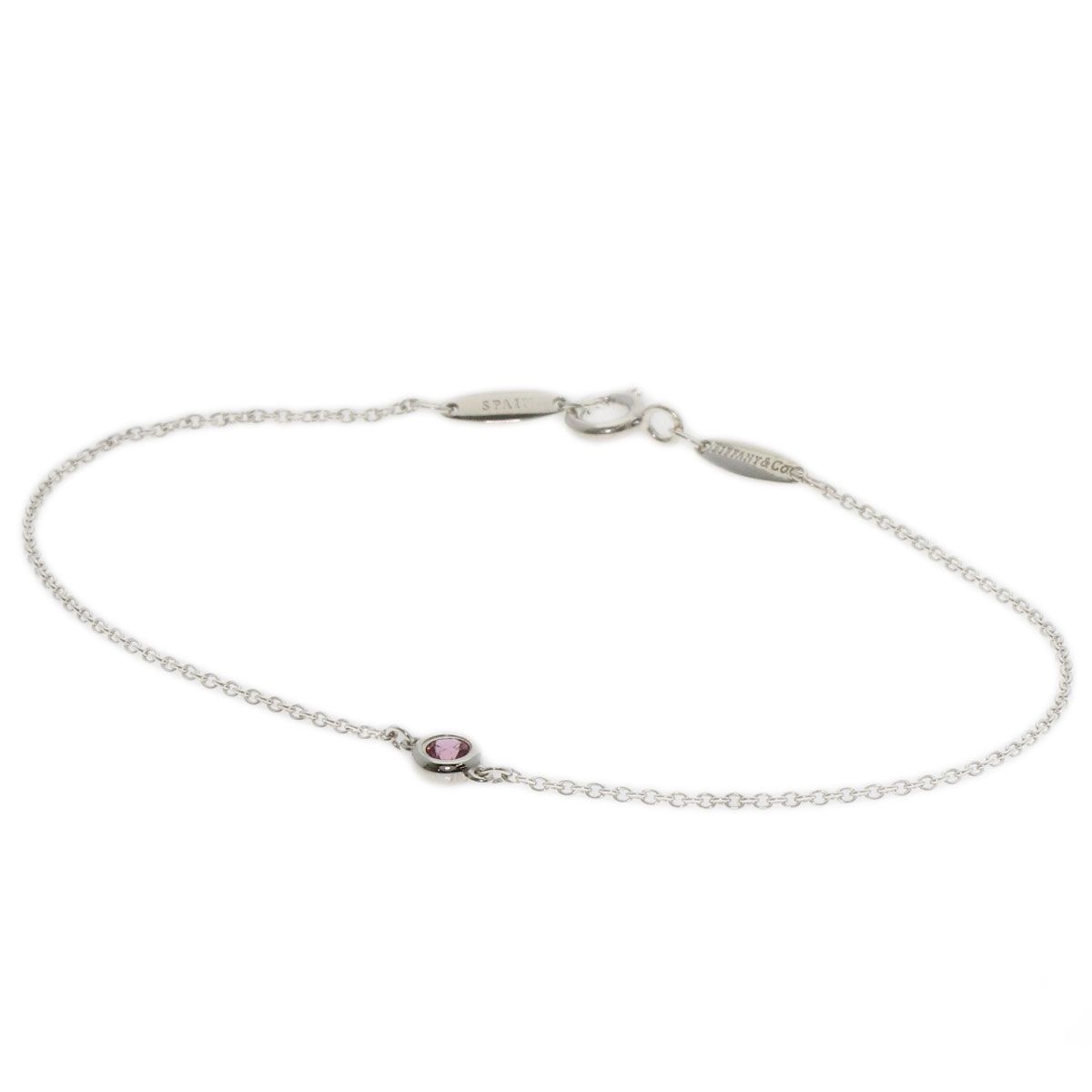 Tiffany & Co. バイザヤード ピンクサファイア ブレスレット