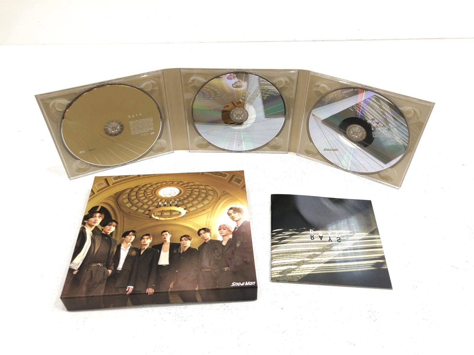  Man RAYS 3形態 3形態同時購入Blu-rayセット》 RAYS 【初回盤A+初回盤B+通常盤