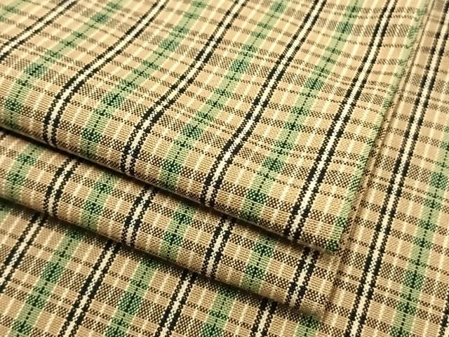 平和屋着物▽上質な紬　単衣　縞　正絹　逸品　AAAV8476fy 平和屋着物▽上質な紬 単衣 縞 正絹 逸品 AAAV8476fy 平和屋着物